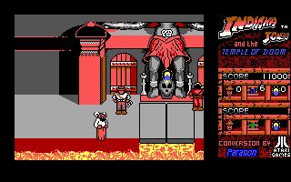 Indiana Jones and the Temple of Doom screenshot 3 for Amiga